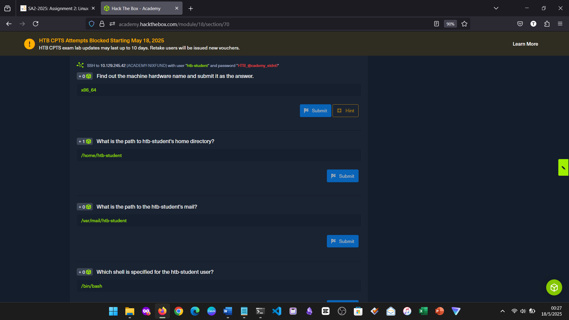 Module Questions