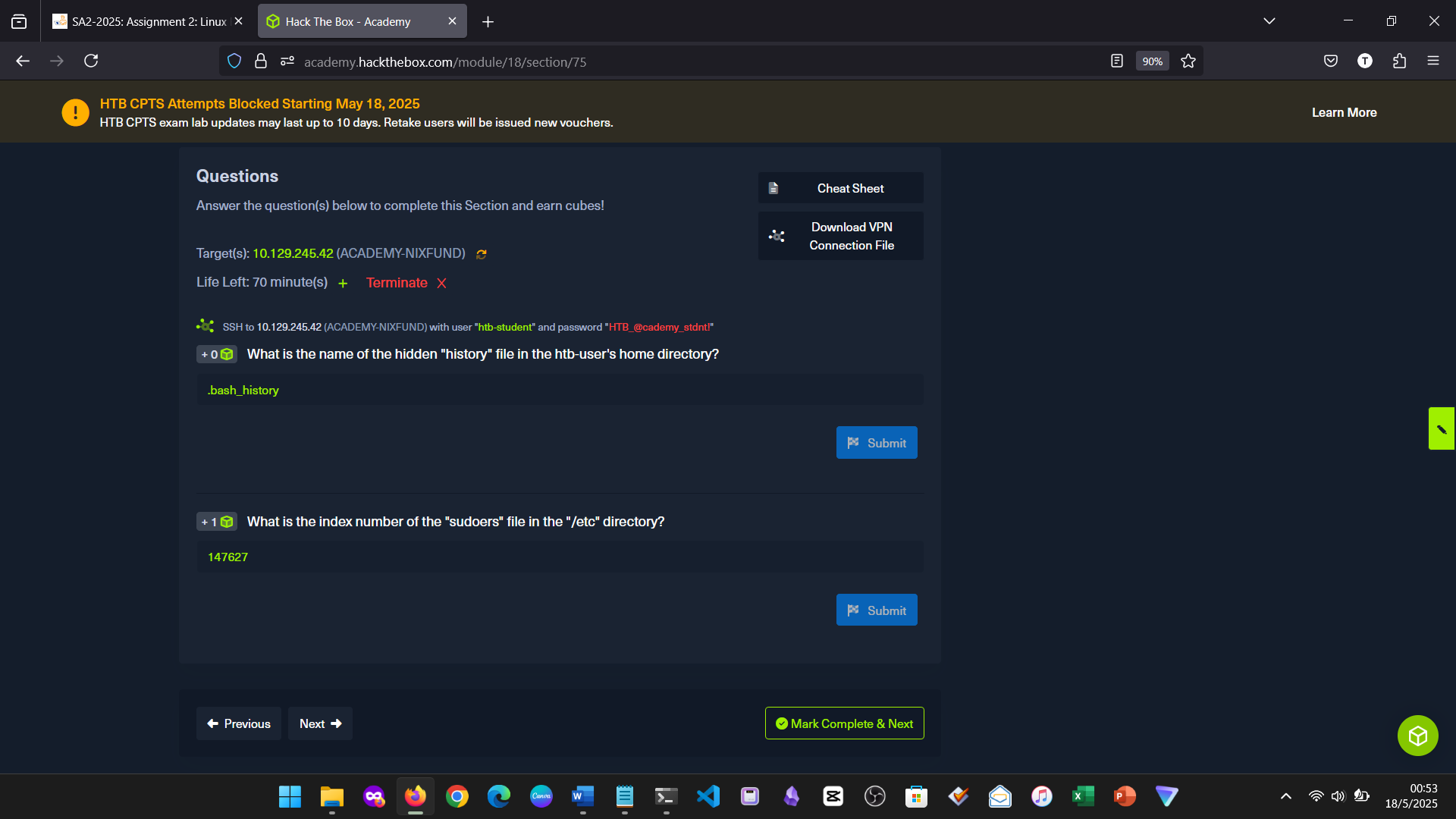 Module Questions